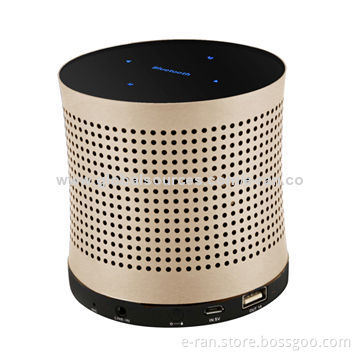 ER-BT22 Bluetooth Portable Speaker with 3-5 Hours Working Time, Aluminum Material